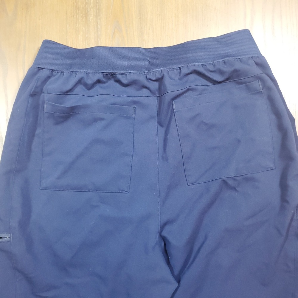 Fabletics High Rise On Call Scrubs Joggers Navy Blue, Large, Drawsting* - Picture 10 of 10